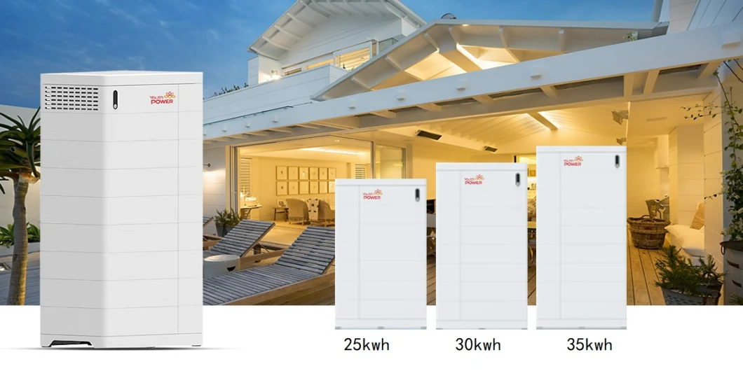 Ess Solar Battery 400V 40kwh with 12kh Hybrid Inverter Solar Storage Hv Rechargeable Lithium Battery High Voltage for Panel