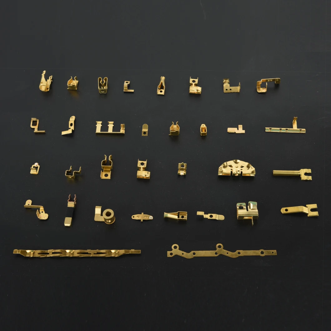 Spare Parts Sheet Metal Stamping Die Copper Custom Brass Components