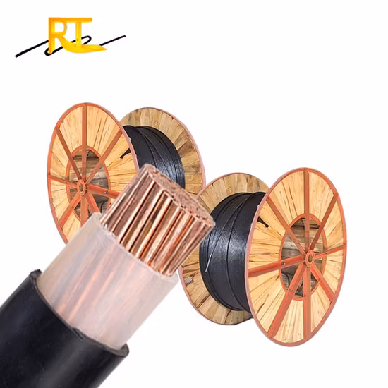  3c×300平方メートル。 銅絶縁 MV アース電源ケーブル 19/33 kV 36 kV Cu/XLPE/PVC (33/11 kV 変電所用)